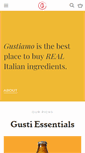 Mobile Screenshot of gustiamo.com